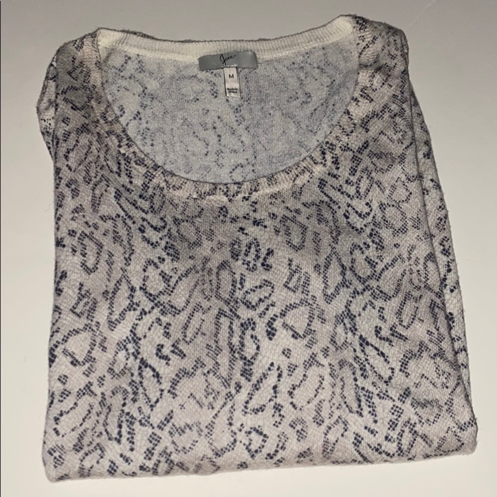 Snake print top